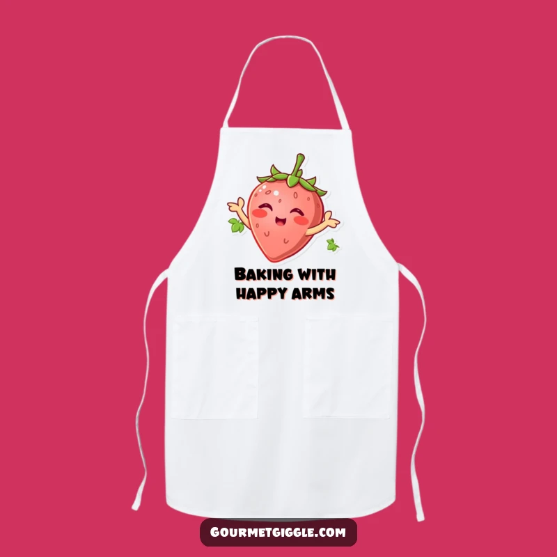 Funny Strawberry Wiggle Apron - Hilarious Gift for Sweet Cooks