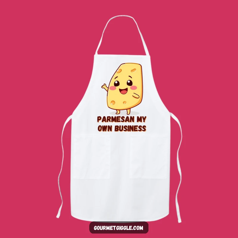Funny Cheese Shimmy Apron: Cook Up Smiles in the Kitchen