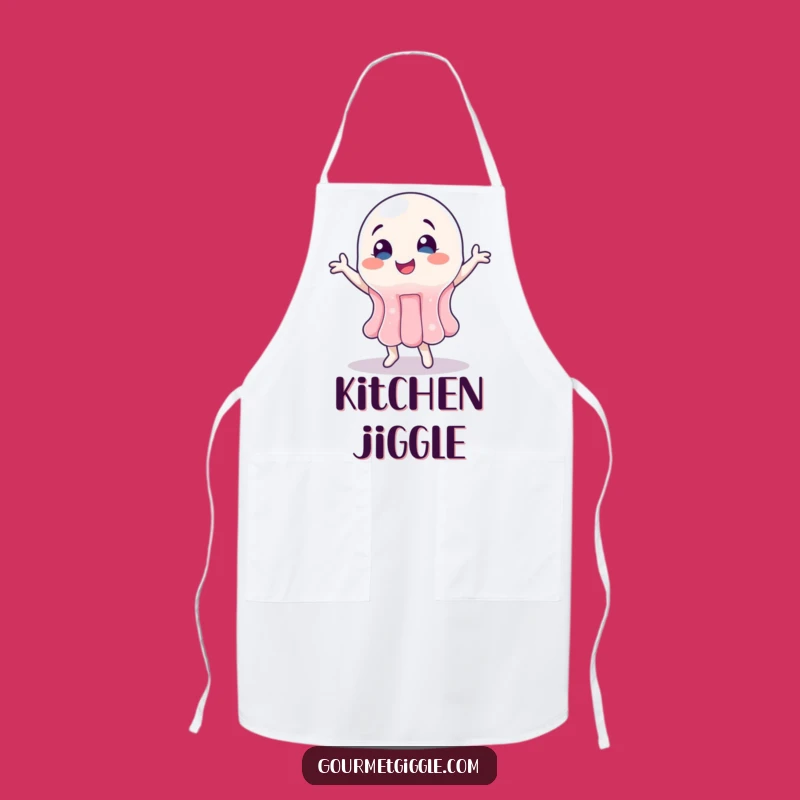 Funny Jelly Apron: Dance in the Kitchen, Quirky Gift