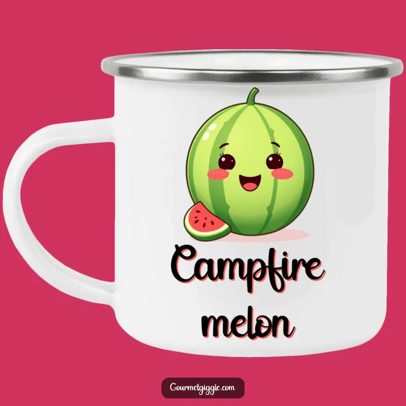 Funny Watermelon Camping Mug - Your Slice of Summer Adventure