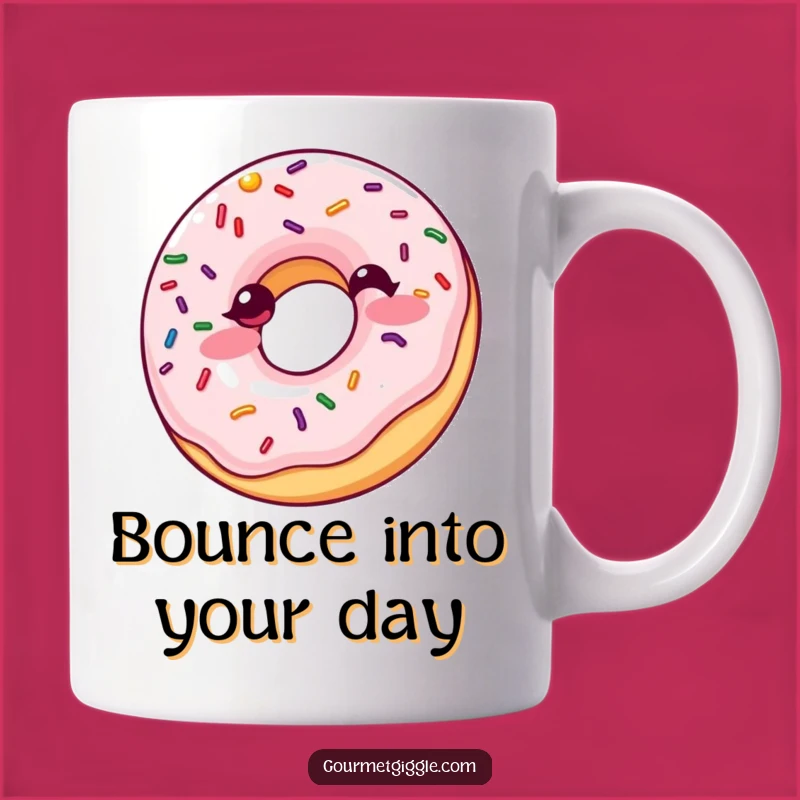 Funny Giggling Donut Mug: A Sweet Treat and Hilarious Morning Laugh