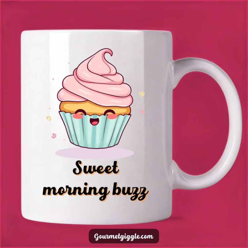Funny Giggling Cupcake Mug: Sweet and Hilarious Treat for Dessert Lovers