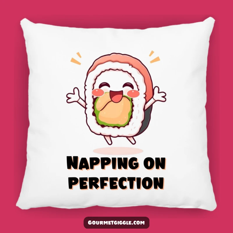 Funny Sushi Roll Pillow - Comfy and Hilarious Home Decor Accent