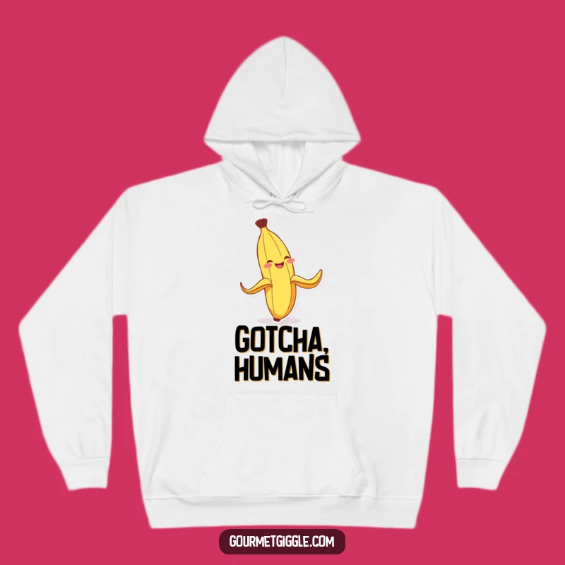 Funny Banana Peel Hoodie: Cozy Warmth with a Hilarious Slippery Twist