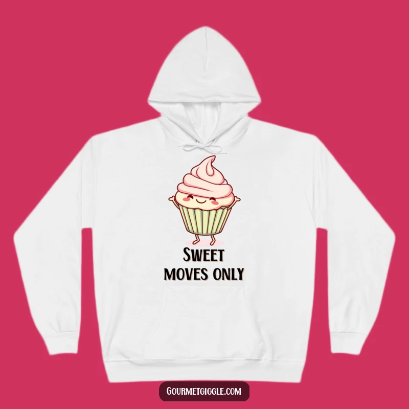 Funny Cupcake Jig Hoodie: Cozy Cheerful Dancer, Great Funny Gift