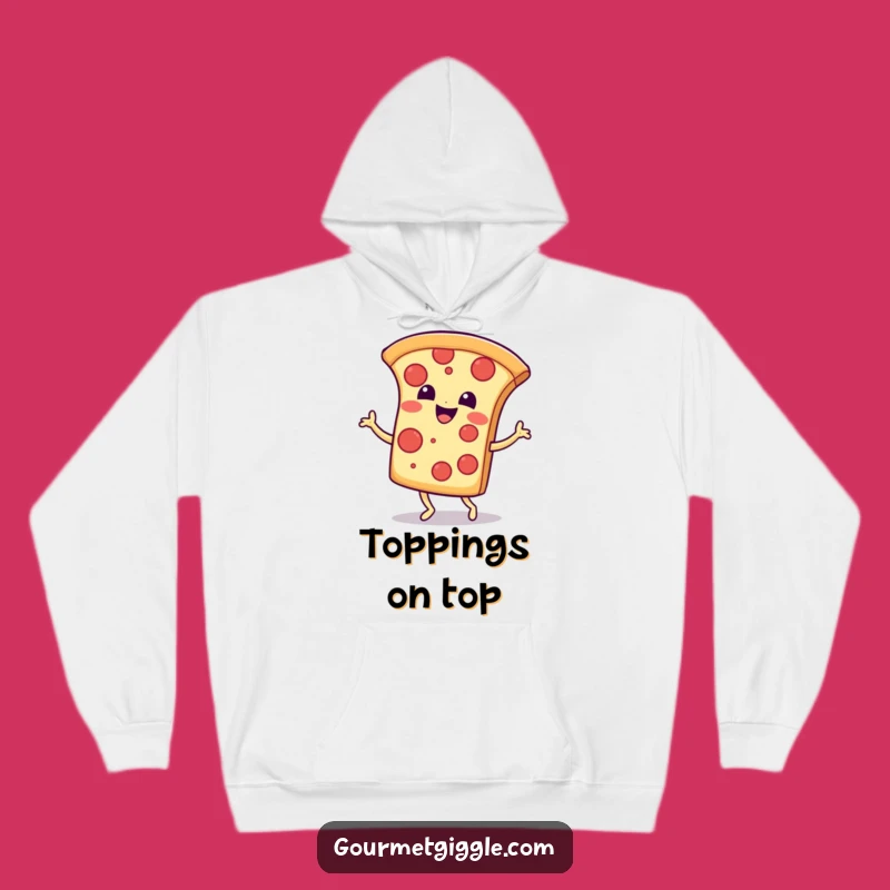 Funny Pizza Jig Hoodie: Cozy Comfort with a Dancing Slice - Ideal Gift!