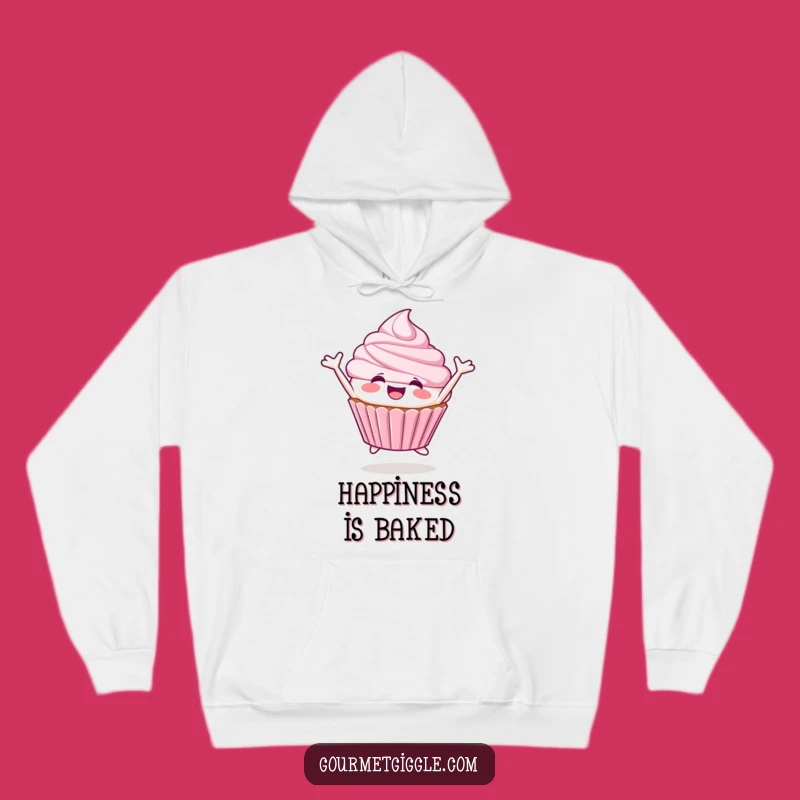 Funny Cupcake Hoodie: Cozy Joy, Sweet Comfort Gift