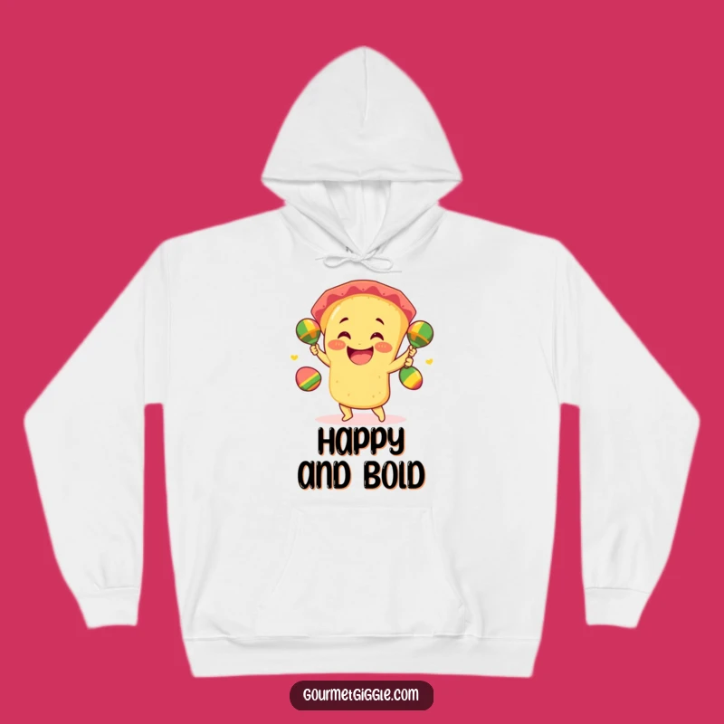 Funny Taco Juggling Hoodie: Giddy Fiesta Player, Cozy Hilarious Foodie Gift