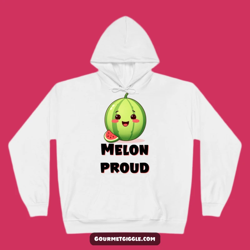 Funny Watermelon Hoodie - Cozy Summer Vibes with Fruity Pride