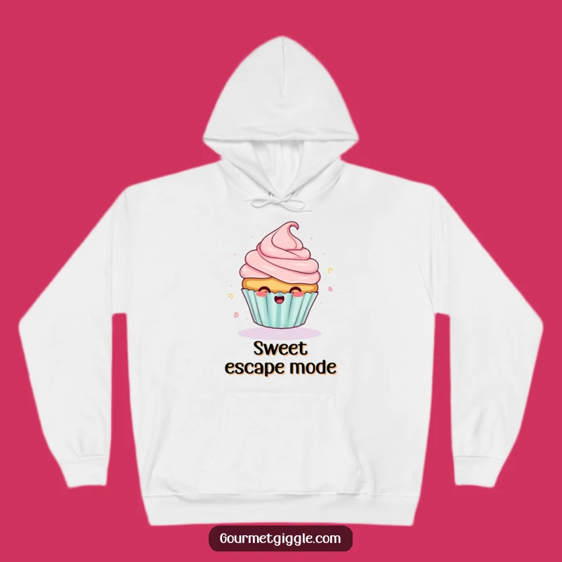 Funny Giggling Cupcake Hoodie: Cozy Comfort with a Hilarious Twist