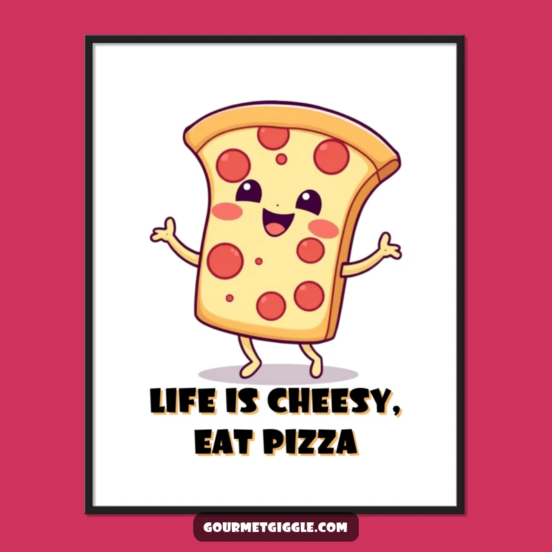 Free Printable Pizza Wall Art: Funny Downloadable Decor for Laugh-Out-Loud Kitchen Vibes