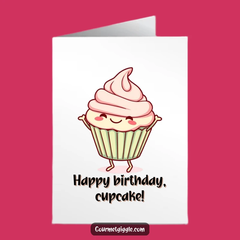 Free Printable Birthday Card Cupcake - Jigging Frosting Fun Downloadable Gift