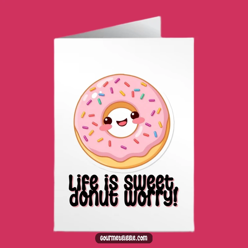 Free Printable Birthday Card: Donut Bounce Fun, Hilarious Downloadable Sweet Gift