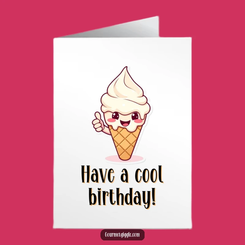 Free Printable Melting Ice Cream Birthday Card: Funny Downloadable Gift for Sweetness!