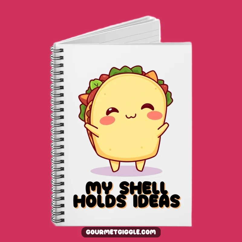 Funny Taco Shimmy Notebook: Jot Down Ideas with Hilarious Fiesta Flair