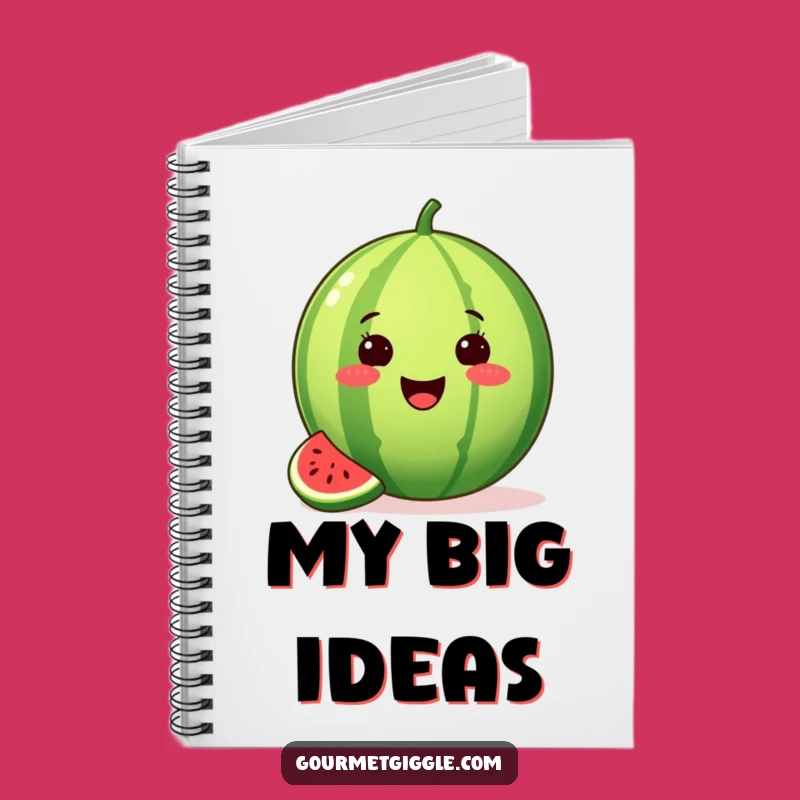 Funny Watermelon Notebook - Jot Down Your Sunny Ideas