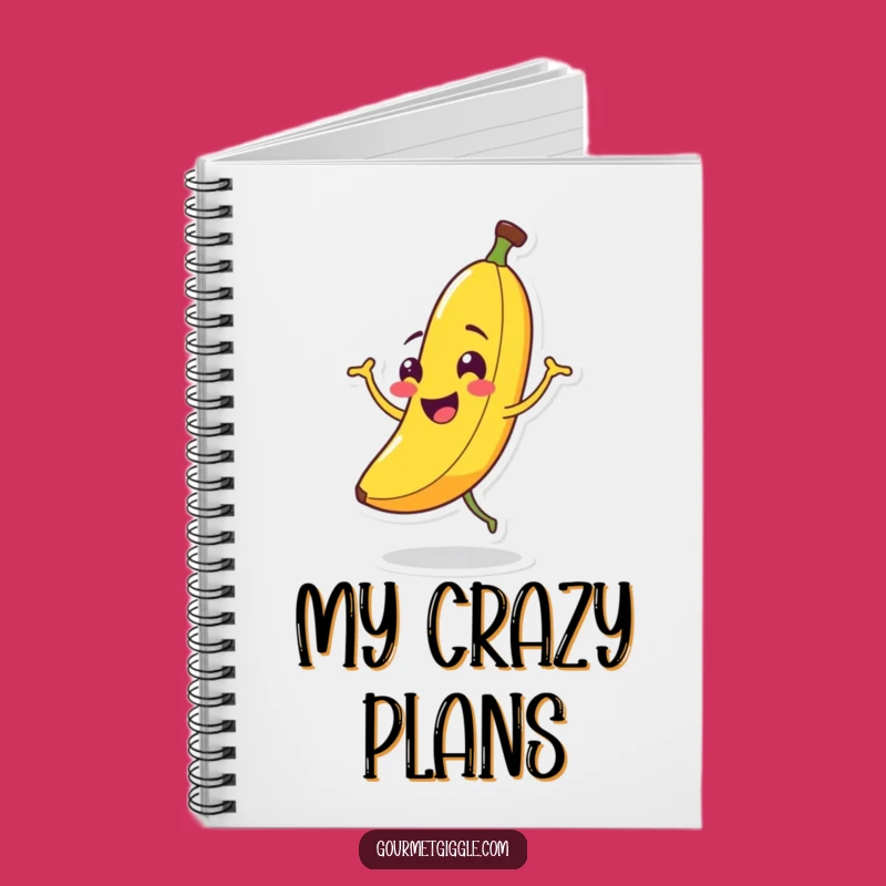 Funny Banana Jigging Notebook: Jot Down Your Grooviest Ideas
