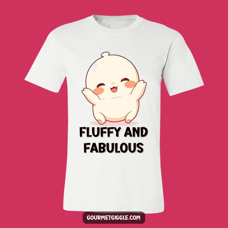 Funny Chubby Dumpling T-Shirt: Wear Your Joy with this Hilarious and Adorable Foodie Tee