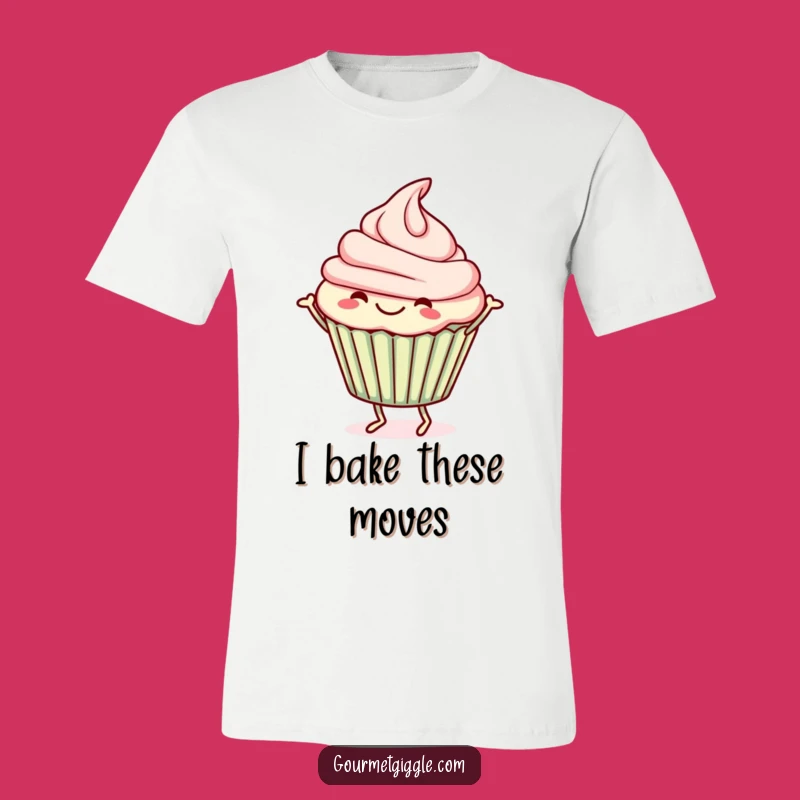 Funny Cupcake Jig T-Shirt: Cheerful Dancer, Ideal Funny Gift