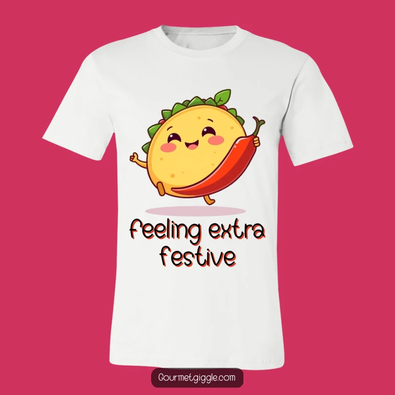 Funny Taco & Chili T-Shirt: Fiesta Fun - Foodie Humor Gift