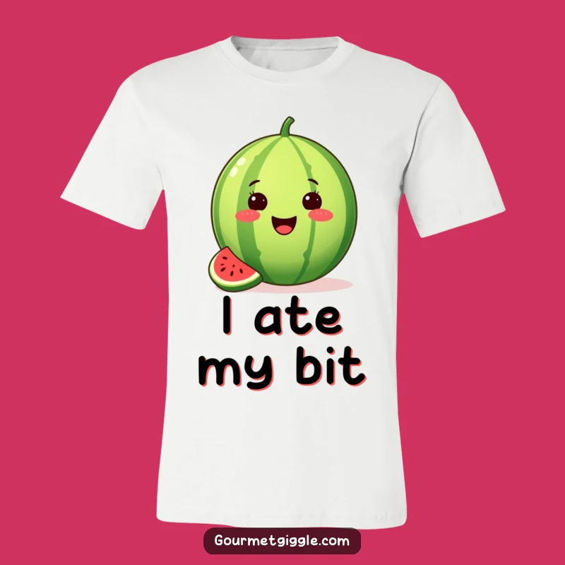 Funny Watermelon Slice T-Shirt - Proudly Wear Your Summer Favorite