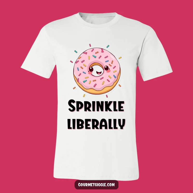 Spinning Donut Joy T-Shirt - Happy Treat Tee, Sweetly Funny Gift