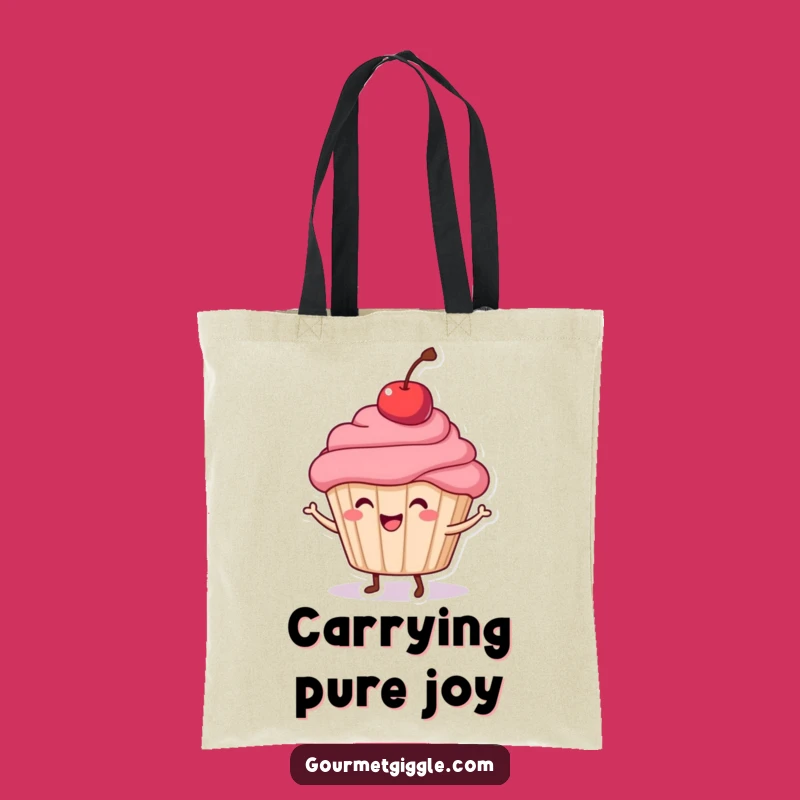 Funny Cupcake Dance Tote Bag: Carry Your Fun with This Whimsical Accessory