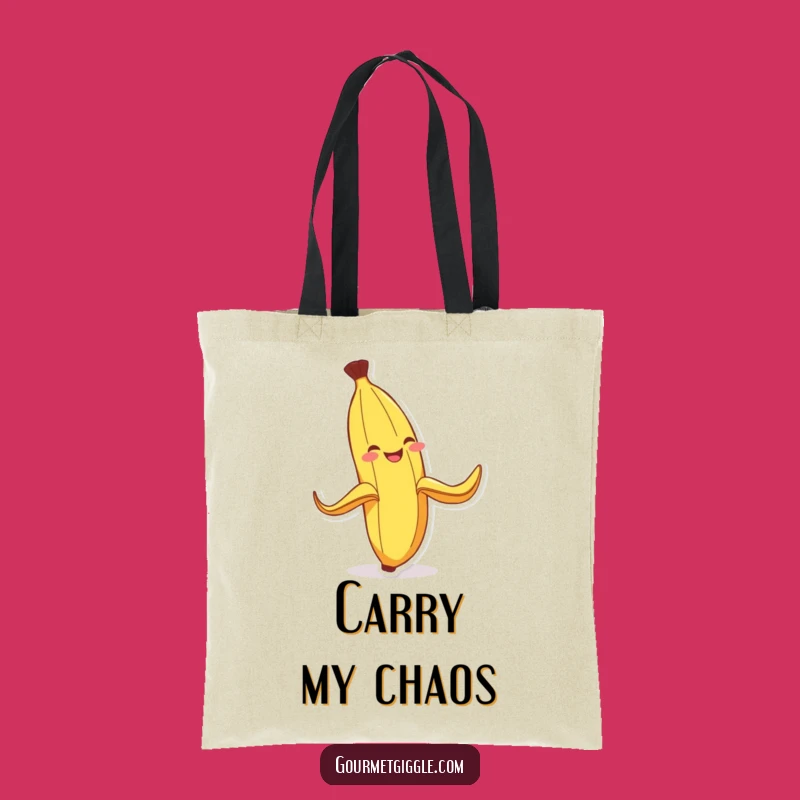 Funny Banana Peel Tote Bag: Carry Your Groceries with Hilarious Style