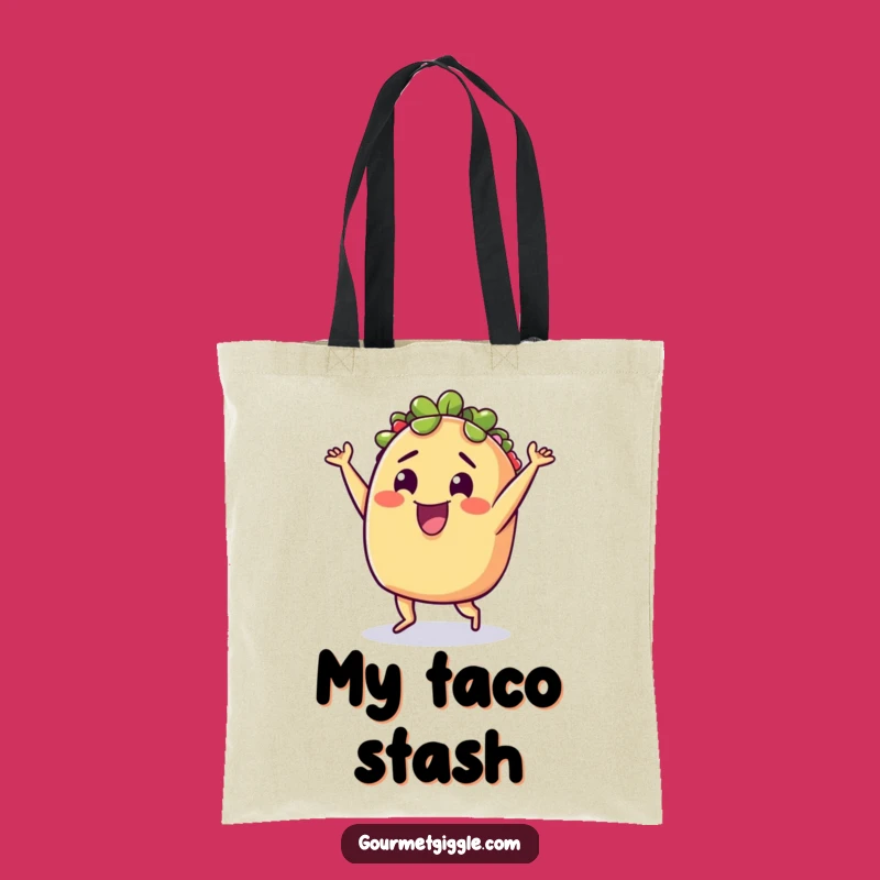 Funny Taco Dance Tote Bag: Carry Your Fiesta Everywhere!