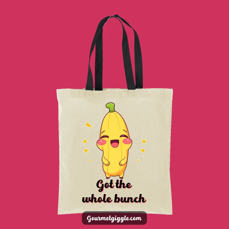 Funny Banana Splitting with Laughter Tote Bag - Carry Your Laughs in Style